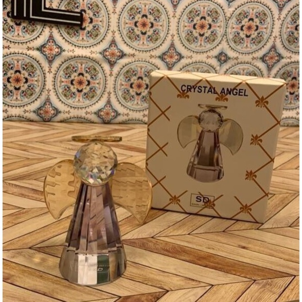 Simon Designs Crystal Angel (4.5" x 3.5")